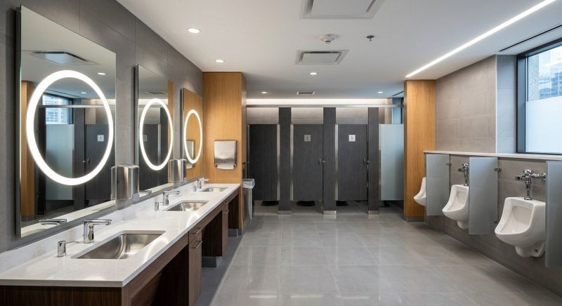 Industrial Bathroom Renovation in Arvada, CO