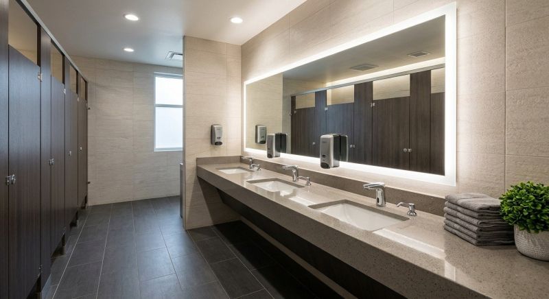 Office Restroom Renovation in Arvada, CO