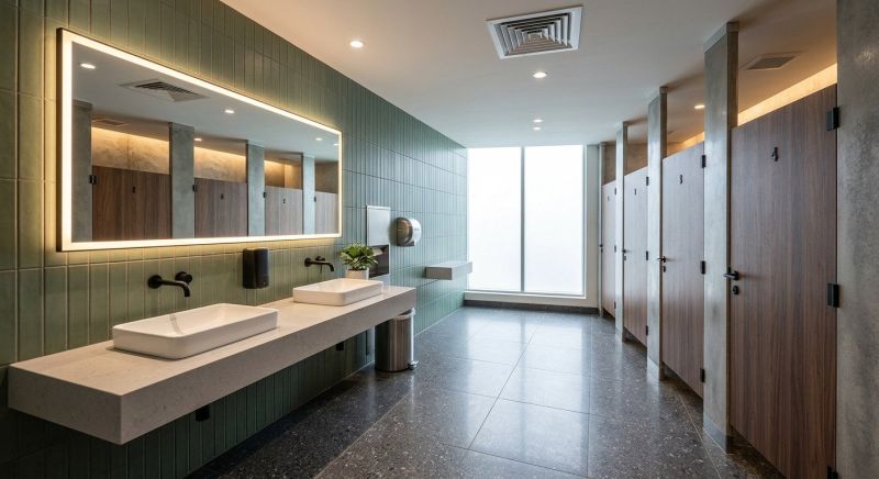 Industrial Bathroom Renovation in Littleton, CO